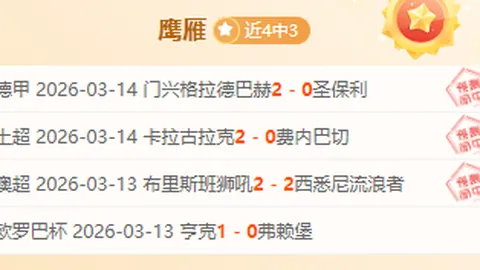 土杯连战4胜3费内巴切专家推荐大都会挑战